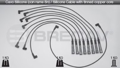 BRECAV 08.514 Ignition Cable Kit